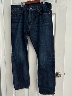 Polo Ralph Lauren Authentic Dark Denim Slim Straight Jeans - Size 38/32